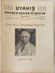 RESİMLİ UYANIŞ SERVETİ FÜNUN Haftalık Türk Gazetesi, 1929 - 1944, No: 27 - /1712 - 2454 [96 ADET]