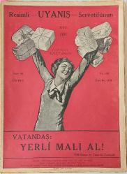 RESİMLİ UYANIŞ SERVETİ FÜNUN Haftalık Türk Gazetesi, 1930 - 1944, No: 83 - /1768 - 2454 [23 ADET]