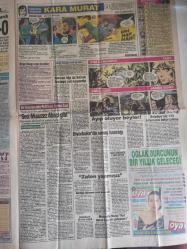 Bugün Magazin Gazetesi - 24 Aralık 1990 - 2 Otomobil Daha Var - Ayıp Oluyor Beyler - Semra Özal - Evini Yakan Kadını 6 Polis Zaptedemedi - Kendileri Öldü Ama İsimleri Hala Yaşıyor! - Yüzünü Gerdirdi mi? - Korsan Tip Az Kalsın Faciaya Yol Açıyordu - Harun Hayrioğlu - Jan Dark - Bayan Astronot Uzay Serüvenini Anlatacak - Dünyadan Haberler - Çöpçatan Aile - Bir Basından Bir Tiyatrodan - Şevket Uğurluer - Şenay Sizlerle - Denizde Boğa Avı! - Kuzgun Hasan Kız Kaçırdı - Aysel Dinçelmas - 17 Yaşındaki Eroin Satıcısı Yakalandı! - Güzeller Güzeli Leyla - Rüya Eser - Haydar Dümen - Memurlar Meclis'te Gösteri Yaptı - Yılbaşı Öncesi Bile İndirim - Şakir Süter - Fener'in Antep İndirimi - Kara Murat - Dişi Cengaver - Gizli Ajan çizgiromanları - Sibel Gökçe - İskambil Falında Kısmetlerini Buldular! - Adnan Şenses'i Ağlattılar - Sibel Gökçe - Gece Bahane Alem Şahane fotoğraf ve haberi - Tam Takım Gazete