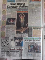 Bugün Magazin Gazetesi - 31 Ekim 1990 - Mazdalar Henüz Çıkmadı - İlaçta Sahtekarlık - İdamdan Dönen Babanın Dramı! - TRT, Spikerlerini Elinden Kaçırıyor - Güleryüzlü Hırsız - Cemile - Ustanın Karısı Çırakla Kaçtı - Bu Gece Sabancı Ailesi'nin ''Atlı Köşk'üne Konuk Oluyoruz - Sakıp Sabancı'dan Şarkılar - Türkan Şoray'dan Hanımlara Öğütler - Ekranın İçinden - Evli Adama Kendisini Kaçırttı - Güzel Melek Şeytan Çıktı - Rüşvet Yasaları - Bedrettin Dalan'ın Gözü Özürlülerde-  Kuaförde Taksit Devri Başladı - Bana Bosna Canavarı Dediler - Gerçek Hayat Hikayeleri - Faizde Pazarlık Dönemi Başladı - Madalyonun Tersi - Ucuz Balık Sofraları Sevindirdi - Fener'e Holigan Saldırısı - Kartal 24 Kasım'da Zirvede - Rotariu ve Müller'in Hedefi Milli Takım - Güreş Mafyasına Türk Yumruğu! - Kara Murat - Dişi Cengaver - Gizli Ajan - Bakire Kızı İçin Kendini Feda Etti - Okul Aşkları Anılarda Kalıyor fotoğraf ve haberi - Tam Takım Gazete