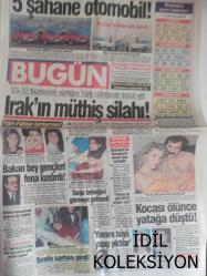 Bugün Magazin Gazetesi - 17 Kasım 1990 - 5 Şahane Otomobil - SS-12 Füzelerinin Varlığını Türk İstihbaratı Tespit Etti - Seyhan Tezen - Aydın Kara - Hülya Yüksel - Cemil Çiçek - Yeşim Kutluata - Meral Berberoğlu - Buyrun Eğlenceye - Maide Erçelebi - Uykusuz Geceler - Yemek Yerken Konuşan Küçük Cem Boğuldu - Tehlikeye Dikkat! - Boğazlar Kaptansız - Ahmet Özkülekçi - Yurdagül İsimbay - Zahide Sülün - Semih Aktaş - Haydar Dümen - Şakir Süter - Faizler Artmaya Devam Edecek - Yağmur Yağınca Fiyatlar Düştü - Amerika Çok Uzakta! - Dünya Bizden Korksun - Muharrem Atik - Kara Murat - Dişi Cengaver - Gizli Ajan - Podyuma Tamamen Çıplak Çıktım - Piyanistlerin Havası Söndü - Yattığım Yerden Para Kazanıyorum - Hasan Kazankaya fotoğraf ve haberi - Tam Takım Gazete