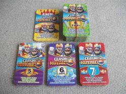 3/26 - ÇOCUK OYUN KARTLARI - CLASH ROYAL - 3. - 4.- 5.- 6. - 7. SERİLER - TOPLAM 164 ADET