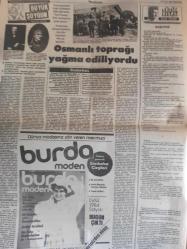 Tercüman Magazin Gazetesi - 17 Eylül 1984 - Sebati Ataman Menderes'i Anlatıyor - Hakikatleri Dinleyeceğiz - Celal Bayar - Cemal Kutay - Bugün Herkes Okullu Oluyor - Mavi Tren Otobüse Çarptı: 10 Ölü, 35 Yaralı Var - Başbakan Turgut Özal - Kemal Ilıcak'ın Yemeğinde - Osmanlı Toprağı Yağma Ediliyordu - Büyük soygun - Sözün Kısası - Rauf Tamer - ''Bu Sahada Futbol Oynanmaz'' - Arçelik, Milangaz'ı Vurdu Geçti - Düşünün Antalya'da Mutlu Bir Almanya'lı - İtalya Ligi Başladı - Beşiktaş Viyana'da - İyi ki Çelebiç Var - Ve Aslan Kükredi fotoğraf ve haberi - Gazete Tam Değildir Sadece 4 Sayfası Mevcuttur