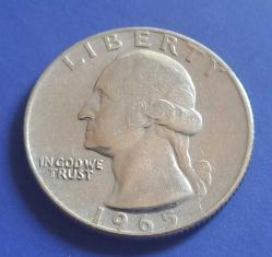 Amerika 1965 Quarter çeyrek Dolar