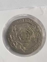 İngiltere 1997 20 pence