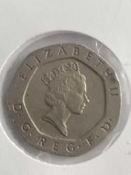 İngiltere 1997 20 pence