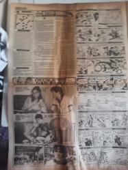 Güneş 2 Magazin Gazetesi - 14 Eylül 1982 - Tenis İmparatorunun Rüya Gibi Yaşamı - Karaoğlan Çizgi Romanı - Suat Yalaz - Tarihi İstanbul Kurtarılmalı - Picasso'nun Köylüsü Picasso'yu Çiziyor - Azra Erhan - Çocuklarda Okuma, Öğrenme Güçlüğü - Selçuk Erez - Çocuğunuzun Şaşılığı Sizi zmesin - Karadeniz Koroner Bakım Ünitesine Kavuştu - Başak Burcunun Özellikleri - Doğum Kontrol Hapları Deride Lekeler Oluşturuyor - İlkokul Öğretmenlerimiz - Nezihe Araz - Şeytan Şatosu - Oyun Bitti Fotoromanı - Sibel Savacı - Görkem Ürgüplü - 25. Yüzyıl - Dedektif Corrigan - Cisco Kid - Süpermen - Latigo - Boncuk - Miki Fare - Temel Resi - Tom ve Jerry Çizgi Romanları - Genç Kızlar Fotoromanı - Engin Çağlar - Güm Güm - Mesleklere Dikiz - Müjdat Gezen - Perran Kutman - Hop Niyazi Bey  Neşeli Bulmaca fotoğraf ve haberi - Tam Takım Gazete