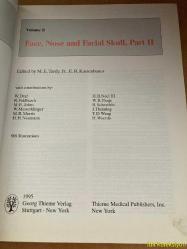 HEAD AND NECK SURGERY - VOLUME 1 FACE , NOSE AND FACİAL SKULL / PART II - H.H. NAUMANN / J. HELMS / C. HERBERHOLD / R.A. JAHRSDOERFER / E.R. KASTENBAUER / W.R. PANJE / M.E. TARDY JR - GEORG THİEME VERLAG - İNGİLİZCE KİTAP (BAŞ BOYUN CERRAHİSİ - CİLT 1 / BÖLÜM II)