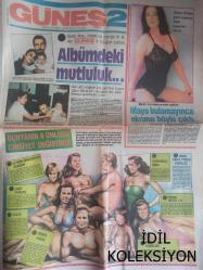 Güneş 2 Magazin Gazetesi - 19 Ekim 1982 - Sezen Aksu - Albümdeki Mutluluk - Mithat Can - Albümdeki Mutluluk - Mayo Bulamayınca - Ekrana Böyle Çıktı - Siyah Kombinezonlu Spiker - Dünyanın 8 Ünlüsü Cinsiyet Değiştirdi - İstanbul'un Yabancı Mutfakları - Panayır Değil Araba Yarışı - Karaoğlan Çizgi Romanı - Suat Yalaz - Kadın Üreme Organlarının Anatomisi - Sezai Şahmay - Sağlıklı Yaşam - Selçuk Erez - Döllenme Olayı - Bazı Gebe Kadınlar Gebelik Süresince Adet Görebilirler - Kadının Dünyası - Giyimle Aksesuarı Bütünleştirin - Haydar Dümen - Göbek Atan Erkekler - Hayat Okulu - Haydar Dümen - Gecenin Kolları Fotoromanı - Çizgi Romanlar - Kadın Hormon Fabrikası: Yumurtalıklar - Pançonun Rahatlığı - Yeşil Gölge - Leigh Ellis - Bebek Tüccarları Fotoromanı - Genel Wells - Cihan Üstün - Taria Hakkakoski - Küçük Adam Ne Yapsın? fotoromanı - Savaş Ali Akyol - Müjdat Gezen - Perran Kutman - Öğrenci Vaziyetleri Köşesi - Mesleklere Dikiz - Sipor fotoğraf ve haberi - Tam Takım Gazete