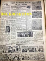 GÜNLÜK SPOR GAZETESİ - 5 NİSAN 1957 - MISIR'LA MİLLİ MAÇ - CİHAT ARMAN - TURGAY ŞEREN - GENÇ MİLLİ TAKIM, POLONYA MAÇI - FENERBAHÇE, VEFASPOR MAÇI - ARJANTİN BREZİLYA MAÇI - İZMİR AT YARIŞLARI - K. AMİRİ LEBİB - AVRUPA BASKETBOL ŞAMPİYONASI - 3,5 YÜREKLİ ŞERİF CONES, MADDOCKS, MİMİ İLE MEMO, JED FORAN, STEVE CANYON LARRAZ, MILTON CONIFF, MORT WALKER DICK BROWN - FENERBAHÇENİN TARİHİ - BEŞİKTAŞ - ALTAY, EGESPOR - CAROL DAY - CAROL DAY - VOLEYBOL LİGLERİ - AMATÖR KÜMELER - CAROL DAY, ANKARA HENTBOL - AT YARIŞLARI - AKBANK - OPON REKLAMI - ESKİŞEHİR ÇİMENTO FABRİKASI AÇILDI - EİSENHOWER - MICKEY ROONEY - ADNAN MENDERES