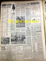 GÜNLÜK SPOR GAZETESİ - 5 NİSAN 1957 - MISIR'LA MİLLİ MAÇ - CİHAT ARMAN - TURGAY ŞEREN - GENÇ MİLLİ TAKIM, POLONYA MAÇI - FENERBAHÇE, VEFASPOR MAÇI - ARJANTİN BREZİLYA MAÇI - İZMİR AT YARIŞLARI - K. AMİRİ LEBİB - AVRUPA BASKETBOL ŞAMPİYONASI - 3,5 YÜREKLİ ŞERİF CONES, MADDOCKS, MİMİ İLE MEMO, JED FORAN, STEVE CANYON LARRAZ, MILTON CONIFF, MORT WALKER DICK BROWN - FENERBAHÇENİN TARİHİ - BEŞİKTAŞ - ALTAY, EGESPOR - CAROL DAY - CAROL DAY - VOLEYBOL LİGLERİ - AMATÖR KÜMELER - CAROL DAY, ANKARA HENTBOL - AT YARIŞLARI - AKBANK - OPON REKLAMI - ESKİŞEHİR ÇİMENTO FABRİKASI AÇILDI - EİSENHOWER - MICKEY ROONEY - ADNAN MENDERES
