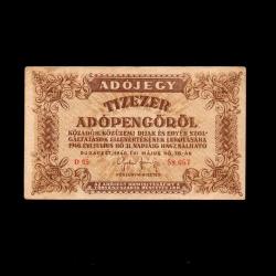 MACARİSTAN (1946) 10.000 Pengö (ÇÇT 8,0/10)