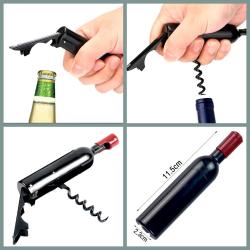 OMENİV'DEN ŞARAP ŞİŞE ŞARAP KAPAK AÇACAĞI TÜRBİŞON TÜRBÜŞON BUZDOLABI MIKNATISLI