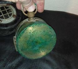 Bekçi Saati, Antika Kurmalı Bekçi Saati, Orijinâl Deri Kabı İle Beraber, Koleksiyonluk,  Dekorluk..