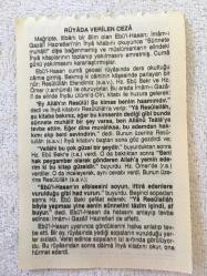 26 AĞUSTOS 2006-TAKVİM YAPRAĞI-DOĞUM GÜNÜ HEDİYESİ-FAZİLET TAKVİMİ