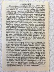 17 EYLÜL 2006-TAKVİM YAPRAĞI-DOĞUM GÜNÜ HEDİYESİ-FAZİLET TAKVİMİ