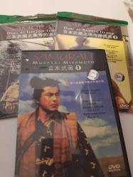 DVD - SAMURAI 1-2-3  - Miyamoto Musashi Trilogy (Türkçe altyazısı yoktur)