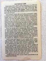 19 KASIM 2006-TAKVİM YAPRAĞI-DOĞUM GÜNÜ HEDİYESİ-FAZİLET TAKVİMİ