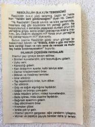 26 KASIM 2006-TAKVİM YAPRAĞI-DOĞUM GÜNÜ HEDİYESİ-FAZİLET TAKVİMİ