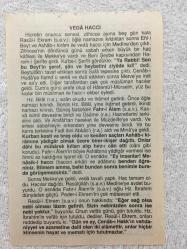 26 ARALIK 2006-TAKVİM YAPRAĞI-DOĞUM GÜNÜ HEDİYESİ-FAZİLET TAKVİMİ