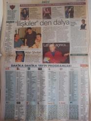 Akşam İnci Magazin Gazetesi - 11 Eylül 1998 - Yerel Tarih Yarışması - Cilt Bakımı Günleri - Şimdi Spor Zamanı! - Uygun Sporun Seçimi - Aç Karnına Sporu - Önce Isının - İsmail Güneş ve Gülün Bittiği Yer - Bebeğinizin 1-3 Yaş Gelişimi - Tarot Köşesi - Cildinizi Yenileyin- Yunan Usulü Fasulye - Astrolog Gufran'dan Günlük Falınız - Gülün Bittiği Yer - Coşkun Çokyiğit - Adile Hoca ve Yılanlı Kuyu - Filmim Gerçek Yerine Oturacaktır - 500 Bin Dolarlık Dev Film - Genç Oyuncular Başarılı - Rambo Cemal'in Hilesi - Laf Lafı Açınca - Aslan Şövalye - Elizabeth Taylor - İlişkiler'den Dalya - Koca Ayak - Çıplak Ayaklı Kontes - Günahımı Çekeceksin fotoğraf ve haberi - Tam Takım Gazete