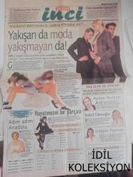 Akşam İnci Magazin Gazetesi - 16 Haziran 1998 - 12. Uluslararası İzmir Festivali - Ünlü Ressamlar Carousel'de - Yakışan da Moda Yakışmayan da! - Kendi Kimliğinizi Oluşturan - Adım Adım Anadolu - Muazzez Ersoy - Hayatımızın Bir Parçası - Ünlüler Ne Diyor? - Aydan Burhan - Buket Dereoğlu - Gülgün Feyman - Psikolog Görüşü - Çocuk ve Anne - Pınar Aydın - Çocuklarda Kalp Ameliyatları - Doldurulmuş Kuzu Budu - Yaşlanmaya Dur Deyin - Cinsiyet Faktörü Önemli - Babanızı Unutmayın - Yıllarca Hatırlanacak Armağanlar - Barış Manço Capitol'de - Astrolog Gufran'dan Günlük Falınız - Uçan Daire ile Bir Gezinti - Bavul Toplama Sanatı - Birsen Altıner - Senaryo Yazarı ve Yönetmen İşbirliği - Renkli Bir Kır Evi - Tarot Köşesi - Rahmetli Babam - Marco Polo - Çalınmış Güzellik fotoğraf ve haberi - Tam Takım Gazete