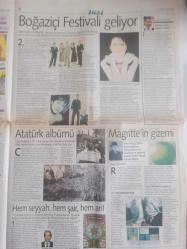 Akşam İnci Magazin Gazetesi - 5 Haziran 1998 - İzmir'e Sanat ve El Sanatları Fuarı - Ordu'da Tiyatro Yarışması - Doğru erkeği Bulmanın Yolu - Erkekler Kurtarıcı Olmak İstemez - Adım Adım Anadolu - Muazzez Ersoy - Çalmayan Telefonlarım Artık Çalıyor - Taner Birsel - Fantastik Toplumuz - Karısı Bile Şaşırıp, ''Sedat'' Diyor - Pınar Aydın - Hamilelikte Sık Rastlanan Hastalıklar - Yesrib Gülü - Hangi Deodorantı Seçmeli - Tarot Köşesi - Hassas Ciltler İçin-  Boğaziçi Festivali Geliyor - Coşkun Çokyiğit - Magritte'in Gizemi - Rene Magritte - Atatürk Albümü - Hem Seyyah, Hem Şair, Hem Arif - Ali Ekber Aksu - Mahmut'un Kurtarma Çabaları - Deli Divane'de Bitmeyen Çile - Ayşe ve Boncuk, Çetenin Elinde - Savaş Kalafat - Aşkın Tarigini Yıldırım Aktuna'dan Dinledik fotoğraf ve haberi - Tam Takım Gazete
