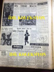 GÜNLÜK SPOR GAZETESİ - 24 NİSAN 1957 - GALATASARAY BEŞİKTAŞ MAÇI - MARKOVİÇ - AMERİKA İRAN BASKETBOL MAÇI - KASIMPAŞASPOR - BEYKOZSPOR, ANKARAGÜCÜ - SAİM KAUR FUTBOL FEDERASYONU - BASKETBOL MİLLİ TAKIMI - MİMİ İLE MEMO, MORT WALKER, DICK BROWN, MADDOCKS, STEVE CANYON, JED FORAM ÇİZGİ ROMAN - FENERBAHÇENİN TARİHİ - VEHBİ EMRE - KOÇO KASAPOĞLU - CAROL DAY - ESKİŞEHİRSPOR - ORSİ, FERRARİ, MEAZZA - 1956 WİMBLEDON ŞAMPİYONU LEW HOAD - OPON REKLAMI - AKBANK 20 EV REKLAMI - BURHANİYE - CHURCHILL - MİMİ İLE MEMO, MORT WALKER, DICK BROWN, MADDOCKS, STEVE CANYON, JED FORAM ÇİZGİ ROMAN - ML. MONTGOMERY REKOR KIRAN BİR PLAK, FRANSIZ ANNIE CORDY - KARİKATÜRİST TONGUÇ'UN HAFTALIK PANORAMASI - KATIE MERRIGAN