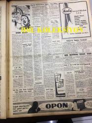 GÜNLÜK SPOR GAZETESİ - 24 NİSAN 1957 - GALATASARAY BEŞİKTAŞ MAÇI - MARKOVİÇ - AMERİKA İRAN BASKETBOL MAÇI - KASIMPAŞASPOR - BEYKOZSPOR, ANKARAGÜCÜ - SAİM KAUR FUTBOL FEDERASYONU - BASKETBOL MİLLİ TAKIMI - MİMİ İLE MEMO, MORT WALKER, DICK BROWN, MADDOCKS, STEVE CANYON, JED FORAM ÇİZGİ ROMAN - FENERBAHÇENİN TARİHİ - VEHBİ EMRE - KOÇO KASAPOĞLU - CAROL DAY - ESKİŞEHİRSPOR - ORSİ, FERRARİ, MEAZZA - 1956 WİMBLEDON ŞAMPİYONU LEW HOAD - OPON REKLAMI - AKBANK 20 EV REKLAMI - BURHANİYE - CHURCHILL - MİMİ İLE MEMO, MORT WALKER, DICK BROWN, MADDOCKS, STEVE CANYON, JED FORAM ÇİZGİ ROMAN - ML. MONTGOMERY REKOR KIRAN BİR PLAK, FRANSIZ ANNIE CORDY - KARİKATÜRİST TONGUÇ'UN HAFTALIK PANORAMASI - KATIE MERRIGAN