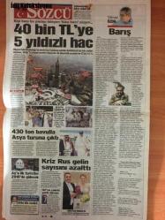 Sözcü Gazetesi, 1 Mart 2017,  Uğur Dündar, Bekir Coşkun, Yılmaz Özdil, Emin Çölaşan, Dr. Nedim Türkmen, Saygı Öztürk, Rahmi Turan, Necati Doğru, Soner Yalçın, Mustafa Mutafaoğlu,  Sanatçı El Öpmez, Kendini İndirmeye Kalkıyor, Şenol Güneş, Fikret Orman, Ahmet Ürkmezgil, Mustafa Kemal Atatürk Spor Salonu, UEFA Avrupa Ligi, Anderson Talisca, Demba Ba, Caner Erkin, Sneijder, Galatasaray, Beşiktaş, Atiba, Ersan Gülüm, Dursun Özbek, Lukas Podolski, Vissel Kobe, Volkan Demirel, Aziz Yıldırım, Advocaat, Kasımpaşa, Çaykur Rize, Popov, Koita