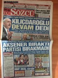 Sözcü Gazetesi, 27 Haziran 2018, Uğur Dündar, Bekir Coşkun, Yılmaz Özdil, Emin Çölaşan, Erdoğan Süzer, Kamil Elibol, Necati Doğru, Saygı Öztürk, Murat Muratoğlu,  Sevgiyle Kalın!, Özgürlüğün Ardından, Koltuğu Bırakmıyor, Utanç Belgesi, Çarşı Pazara ABD Zammı Yağacak, CHP Lideri Kılıçdaroğlu Devam Dedi, Teşekkür Etmek İçin 81 İle Gideceğim, Akşener Bıraktı Partisi Bırakmadı, Sözcü Gazetesi, 27 Haziran 2018, Volkan Feda Dedi, Beşiktaş, Hollandalı Golcüde Geri Adım, Atmamayan Kararlı, F.Bahçe, Kadrodaki İsimlerden De Kâr Etmek Amacında, Fener Market, Forvete 2 Aday Daha: Locadia & Abraham, Bas Dost İn Beşiktaş Yargan Fenerbah, Özellikle Yetkililer, Jürgen Locadia Ve Tammy Abraham İmler Üzerin De Danger Locadia, Cocu'nun PSV'de Çalıştırdığı Bir İsim Geçen Sezonun Devre Arasında 17 Milyon Euro'ya Brighton'a Transfer Olan 24 Yaşındaki Golcü İngiltere'ye Alışamadı Ve Kiralanması Düşünülüyor
