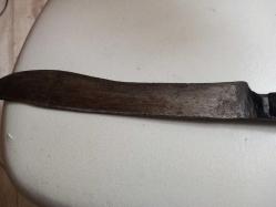 Halk tipi Osmanlı dönemi kuşak palası 35 cm Kemik kabza 19 Yüzyıl
