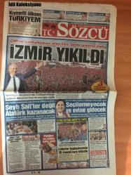 Sözcü Gazetesi, 22 Haziran 2018,  Uğur Dundar, Bekir Coşkun, Yılmaz Özdil, Emin Çolasan, Rahmi Turan, Aytunç Erkin, Gökmen Ulu, Meral Akşener, Kamil Elibol, Kılıçdaroğlu, Bahçeli, Yıldırım, Tansel Çolak,  O Mektup, İzmir Mitingi, Şeyh Sait ve Seyit Rıza, Patates ve Soğan, Meral Akşener'in Açıklamaları, Erdoğan'ın Mitingleri, Kılıçdaroğlu'nun Reytingi, Beyaz Eşyanın Tarihi, ADD'den Son Çağrı, Polonyah, Alya, Sam, Farfan, Solano, Comolli, Barce, Calles, Jörgensen, Poulsen, Eriksen, Jedinak, Mbappe, Gallese, Advincula, Ramos, Rodriguez, Santamaria, Trauco, Aquino, Yotun, Farfan, Guerrero, Caballero, Messi, Dybala, Higuain, Subasic, Vrsaljko, Strinic, Lovren, Vida, Perisic, Kovacic, Rakitic, Modric, Brozovic, Mandzukic, Corluka, Rebic, Yilmaz, Yusuf Namoğlu, Yildirim Demiren, Abdullah Yilmaz, Clifin Francis