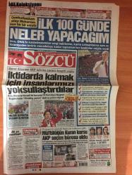 Sözcü Gazetesi, 20 Haziran 2018,  Uğur Dundar, Bekir Coşkun, Yılmaz Özdil, Emin Çolasan, Meral Akşener, Muharrem İnce, Rahmi Turan, Necati Doğru, Murat Muratoğlu, Ekber Ertürk,  Ciller ve Milli Şuur, HDP Gerçeği, Münbiç ve Şehitler, Suriyeliler, İnce'nin 100 Günlük Planı, Akşener'in Eleştirileri, Çiller ve Menfaat, Müftülük Propagandası, Kızılay ve Erdoğan, Fikret Orman, Rafael, Gerson, Fellaini, Damien Comolli, Jonathan Bamba, Mehmet Topal, Alper Potuk, Ahmet Musa, William Davila, Xherdan Shaqiri, Aykut Kocaman, Mario Jardel, Erol Özmandıracı, Genco Alp, Ronaldo, Younes Belhanda, Pepe, Muslera,  Beşiktaş Başkanı Fikret Orman’ın Transfer Hareketliliği, Fenerbahçe'nin Finansal Durumu ve Transfer Planları, Galatasaray’ın Transfer İhtimalleri, Galatasaray Espor ve InGame Group Anlaşması