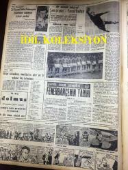 GÜNLÜK SPOR GAZETESİ - 7 MAYIS 1957 - EŞFAK AYKAÇ - VOLEYBOLDA DÜNYA ŞAMPİYONASI - GALATASARAY - ALTAYSPOR - NECDET ERDEM - MİMİ İLE MEMO, MORT WALKER, DICK BROWN, MADDOCKS, STEVE CANYON, JED FORAM ÇİZGİ ROMAN - FENERBAHÇENİN TARİHİ - ÖMER ÜNER - PERTEV TUNASELİ - APİKOĞLU SUCUK REKLAMI - TURGUT DİNSEL - PANCHO GONZALES - SALİH TEMİZER - FAY REKLAMI - TURAN GÜNEŞ