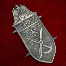 İKİNCİ DÜNYA SAVAŞI NAZİ ALMANYASI NARVIK MADALYASI WW2