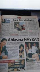 AKŞAM TELE MAGAZİN DERGİSİ -23-30 MART 2002 -HÜLYA AVŞAR RÖPORTAJ-AYSUN KAYACI-EMRE AŞIK-NEFİSE KARATAY-EBRU DESTAN-ECE ERKEN-NİLÜFER RÖPORTAJ-İBRAHİM TATLISES-BÜLENT ERSOY-FERDİ TAYFUR-EMEL SAYIN-MÜSLÜM GÜRSES-AJDA PEKKAN-TARKAN POSTER-SİYAHAL-DEMİR DEMİRKAN-SONER KARADAYI-BEYAZIT ÖZTÜRK-VAHE KILIÇASLAN-FUNDA ARAR RÖPORTAJ-SİBEL CAN-SULHİ AKSÜT-SEDA SAYAN-