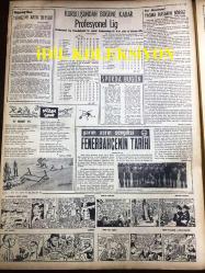 GÜNLÜK SPOR GAZETESİ - 15 MAYIS 1957 - 7 KULÜP ARASINDAKİ PAKTIN TRANSFER YASAĞI KALKIYOR - BEYOĞLUSPOR'LU GÜNAY BEŞİKTAŞ'A GEÇİYOR - BASKETBOL - NECDET ERDEM - TUNÇ ERİM - NACİ ERDEM, NECMİ TANYOLAÇ - FENERBAHÇE - FENERBAHÇENİN TARİHİ - MİMİ İLE MEMO, MORT WALKER, DICK BROWN, MADDOCKS, STEVE CANYON, JED FORAM ÇİZGİ ROMAN - FENERBAHÇENİN TARİHİ - TOULOUSE - CAROL DAY - MUVAKKAR EKREM TALU - FAY REKLAMI - YAPI VE KREDİ BANKASI REKLAMI - APİKOĞLU SUCUK REKLAMI 1957 - MARIO GABAY SPOR MAĞAZASI REKLAMI - SÜVEYŞ MESELESİ - KIBRIS MESELESİ - MARILYN MONROE'NUN KOCASI YARGILANIYOR - JOSYANE MONTESSUIT