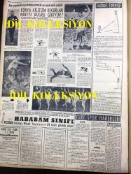 GÜNLÜK SPOR GAZETESİ - 17 MAYIS 1957 - PERTEV TUNASELİ - TÜRKİYE, POLONYA MAÇI - METİN OKTAY, LEFTER - ZANGOÇ - TURGUT DİNSEL - FENERBAHÇE STADI - NECDET ERDEM - BASKETBOL TAKIMIMIZ BULGARİSTAN'DA - MİMİ İLE MEMO, MORT WALKER, DICK BROWN, MADDOCKS, STEVE CANYON, JED FORAM ÇİZGİ ROMAN - FENERBAHÇENİN TARİHİ - CAROL DAY - NACİ ERDEM - MUVAKKAR EKREM TALU - DOLMUŞ, MİZAH YAYINLARI, HABABAM SINIFI REKLAMI - APİKOĞLU SUCUK REKLAMI - FAY REKLAMI - MARIO GABAY - TİTO - İNGİLTERE'DE İLK HİDROJEN DENEMELERİ - BAĞDAT PAKTI - EVA BARTOK