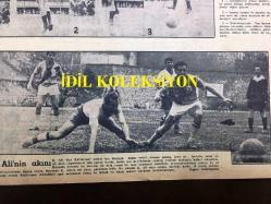 GÜNLÜK SPOR GAZETESİ - 27 MAYIS 1957 - VİYANA, İSTANBUL BASKETBOL MAÇINI 78 - 54 KAZANDIK - GALATASARAY 7 - 0 KÜLTÜRSPOR - GENÇLERBİRLİĞİ, ALTAY - FENERBAHÇE 7 - 1 DEFTERDAR - TOULOUSE 1957 FRANSA KUPASINI KAZANDI - TURGUT DİNSEL - MİMİ İLE MEMO, MORT WALKER, DICK BROWN, MADDOCKS, STEVE CANYON, JED FORAM ÇİZGİ ROMAN - ERDOĞAN BECİT - İHSAN KARAALİ - YÜZME YARIŞLARI, DEN HAAN, WIELEMA, GASTELAAS, LAGERBERG - ADALETSPOR - VEFASPOR - AT YARIŞLARI - CAROL DAY - MUVAKKAR EKREM TALU - 1957 AVRUPA BOKS ŞAMPİYONASI - FAY REKLAMI - OPON REKLAMI - 1957 BOLU DEPREMİ 5 KİŞİ ÖLDÜ - ELVİS PRESLEY