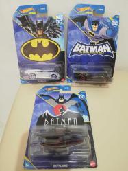 Hot wheels Batman yarasa adam 6 7 8 nolu model araçları set koleksiyon dekor hediye nostalji tasarım süs hobi eğlence vintage aksesuar promosyon reklam Hediyelik dekorluk retro minyatür diorama ölçekli arabalar