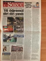 Sözcü Gazetesi, 22 Ocak 2017 Pazar,  Uğur Dundar, Bekir Coşkun, Yılmaz Özdil, Emin Çölaşan, Binali Yıldırım, Selim Topal, Sinan Meydan, Zekeriya Albayrak, Kemal Kılıçdaroğlu, Rahmi Turan, Gökmen Ulu, Şükrü Saracoğlu, Mahmut Esat Bozkurt, Halit Şireki, Mustafa Koç, Caroline Koç, İlhan Cavcav, Gregg Popovich, CSKA, Real Madrid, Mario, Isak, Başak, Fenerbahçe, Başakşehir, Volkan, Fernandao, Masar, Lens, Visca, Sartel, Josef, Ozan, Mossoro, M.Batdal, Kjaer, Şener, Alper, Karavane, Cengiz, Mahmut, Volkan, Epureanu, Eren, Dick Advocaat, Abdullah Avcı, Bülent Yıldırım, Emre, Mehmet Topal, Robin Quaison, Mehmet Ekici, Birmingham, Hoffenheim, Aziz Yıldırım, Hasan Ali, Kjaer, Beşiktaş, Fikret Orman