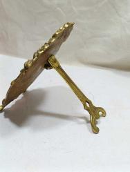 K1---ANTİKA PİRİNÇ İKONA--SANCTA TERESIAA JESU INFANTE