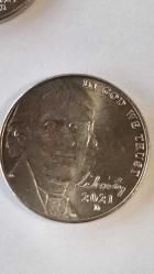 ABD 2021 D  5 CENT