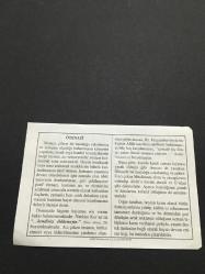 1 NİSAN 2005-TAKVİM YAPRAĞI-DOĞUM GÜNÜ HEDİYESİ-DİYANET TAKVİMİ,KANSERLE SAVAŞ HAFTASI 1- 7 NİSAN,ÖTENAZİ