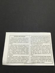 3 NİSAN 2005-TAKVİM YAPRAĞI-DOĞUM GÜNÜ HEDİYESİ-DİYANET TAKVİMİ,AİLENİN DİN EĞİTİMİ