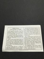 6 NİSAN 2005-TAKVİM YAPRAĞI-DOĞUM GÜNÜ HEDİYESİ-DİYANET TAKVİMİ,TERBİYE İNSANI GÜZELLEŞTİRİ VE SEVDİRİR