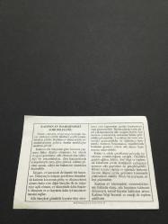 14 NİSAN 2005-TAKVİM YAPRAĞI-DOĞUM GÜNÜ HEDİYESİ-DİYANET TAKVİMİ,KADININ EV İDARESİNDEKİ SORUMLULUĞU