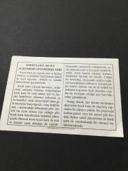 26 HAZİRAN 2005-TAKVİM YAPRAĞI-DOĞUM GÜNÜ HEDİYESİ-DİYANET TAKVİMİ,HARP AKADEMİLERİ GÜNÜ,ULUSLARARASI UYUŞTURUCU KULLANIMI VE KAÇAKÇILIĞIYLA MÜCADELE GÜNÜ,KREDİ KARTLARI İLE ALIŞVERİŞİN DİNİMİZDEKİ YERİ