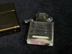 Orijinal 2023 Zippo Armor Case Titanium Gold Plating